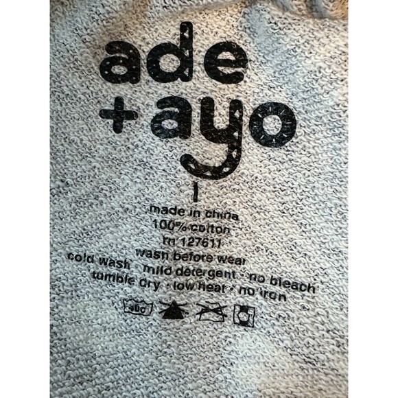 Ade + Ayo Black History Month Size Large 12-14 Overalls - Purple Abstract - Picture 10 of 16